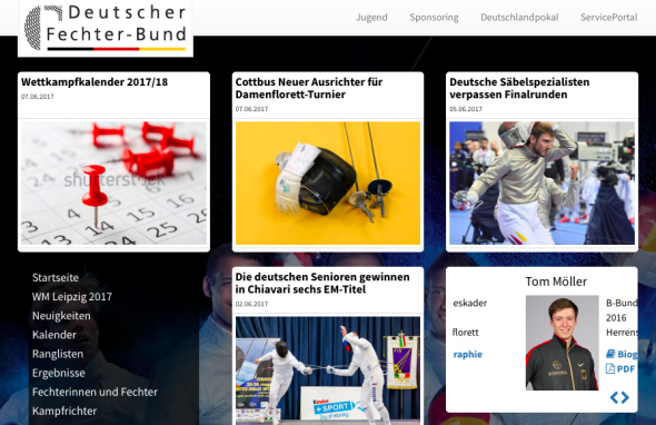 : Aktuelles zum Cottbuser Fechtsport :: Cottbus richtet DFB Aktiven Qualifikation-Turnier aus :